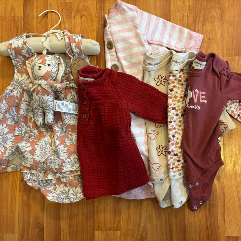 Rabbit & Bear Organic Baby Outfits